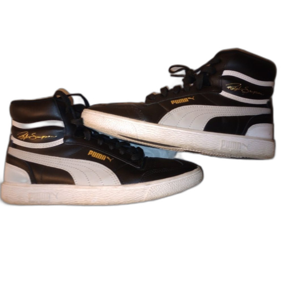 Puma Ralph Sampson mid basketball shoe size 7C child used - Picture 1 of 8
